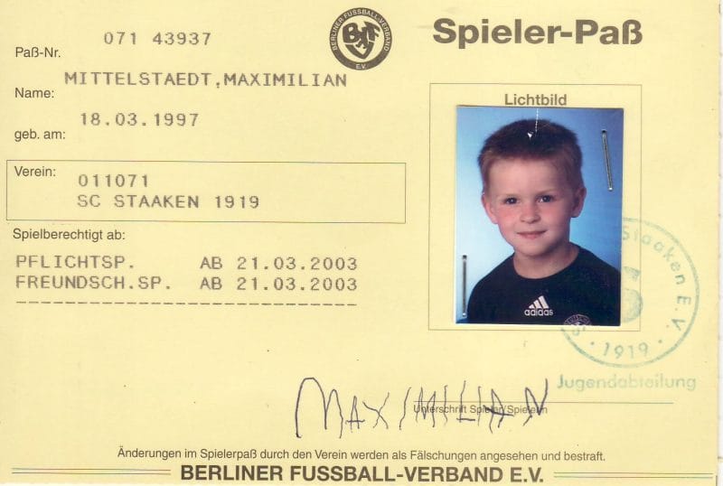 Maxi Spielerpass