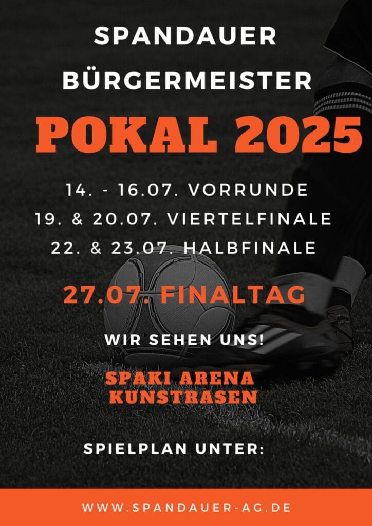 Spandauer Pokal Plakat